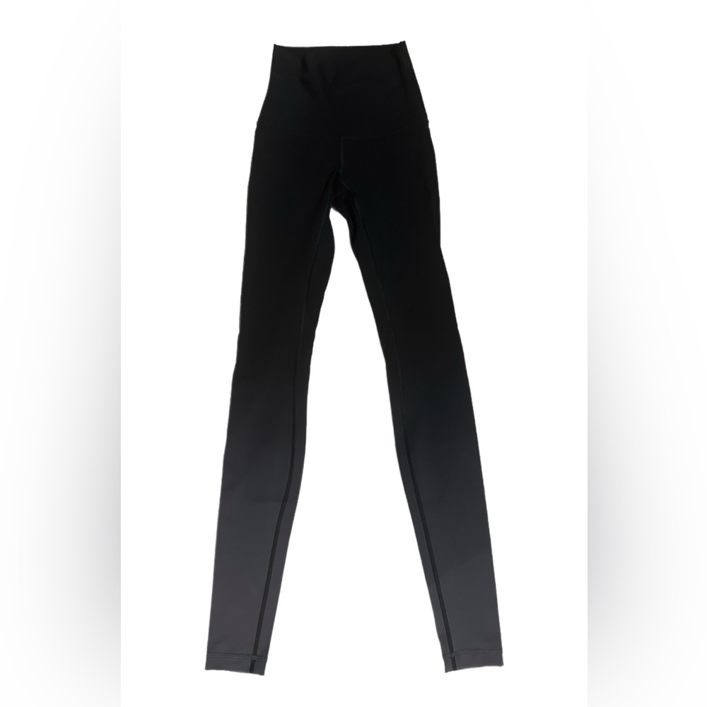 Lululemon Black/Grey Ombré leggings